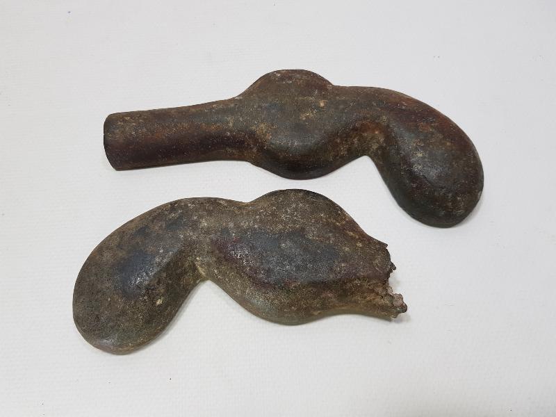 OSMANLI DÖNEMİ TABANCA TEMALI ÇOK NADİR ŞEKERLEME KALIBI 