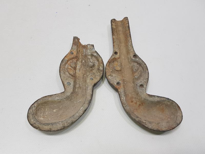 OSMANLI DÖNEMİ TABANCA TEMALI ÇOK NADİR ŞEKERLEME KALIBI 