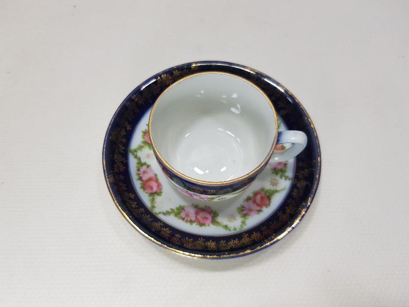 OSMANLICA DAMGALI KUZNETSOV KAHVE FİNCANI