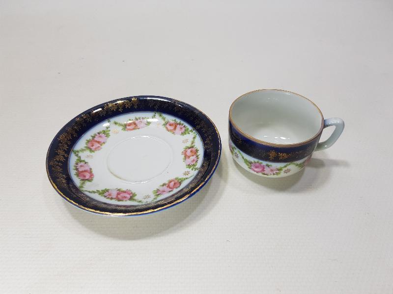 OSMANLICA DAMGALI KUZNETSOV KAHVE FİNCANI