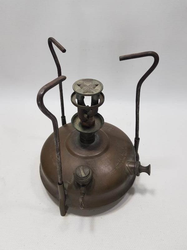 OSMANLICA YAZILI PETROMAX GAZ OCAĞI