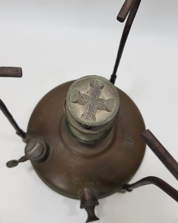 OSMANLICA YAZILI PETROMAX GAZ OCAĞI