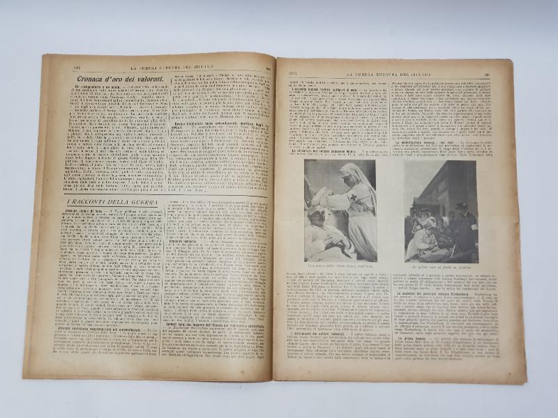 1. DÜNYA SAVAŞI 15 NİSAN 1915 TARİHLİ AVRUPA SAVAŞI DERGİSİ: ÇANAKKALE BOMBARDIMANI SONRASI SARAYDA SULTAN MEHMET REŞAD, ENVER PAŞA VE KOMUTANLAR DUA EDERKEN
