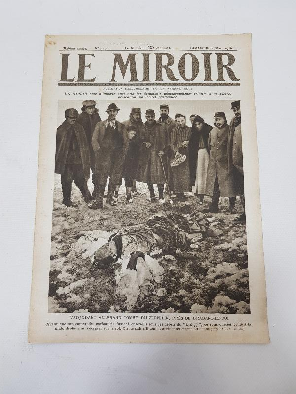 1. DÜNYA SAVAŞI DÖNEMİ 5 MART 1916 TARİHLİ LE MIROIR DERGİSİ: ÇANAKKALE CEPHESİ VE ERZURUM TRABZON RUS İŞGALİ
