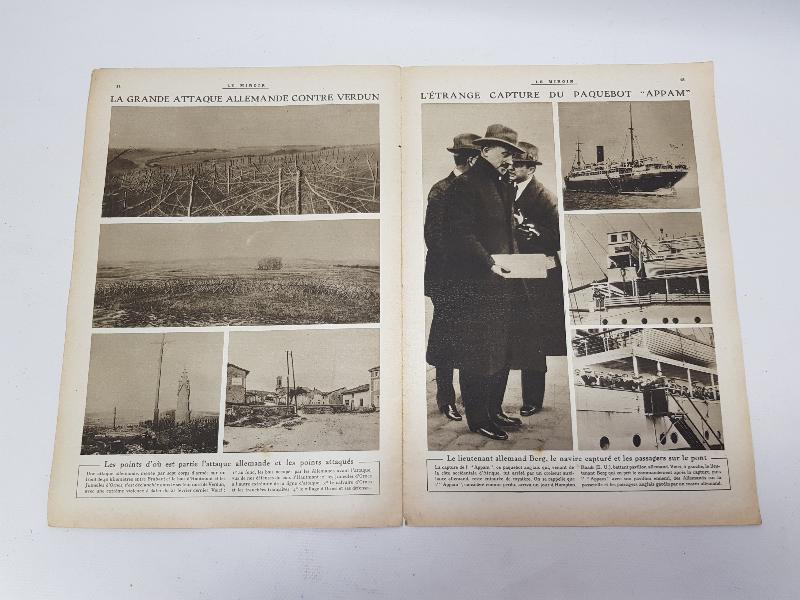 1. DÜNYA SAVAŞI DÖNEMİ 5 MART 1916 TARİHLİ LE MIROIR DERGİSİ: ÇANAKKALE CEPHESİ VE ERZURUM TRABZON RUS İŞGALİ