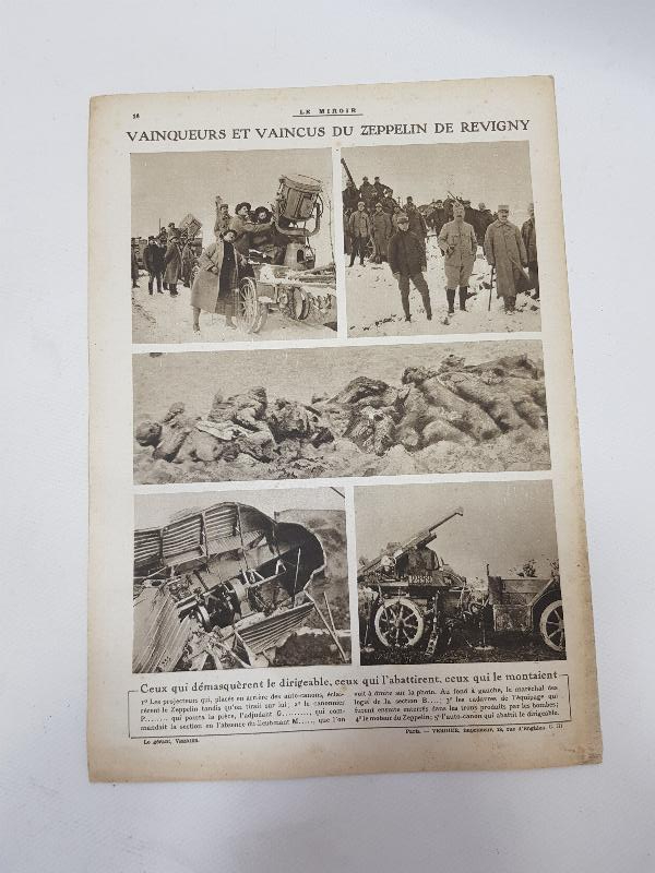 1. DÜNYA SAVAŞI DÖNEMİ 5 MART 1916 TARİHLİ LE MIROIR DERGİSİ: ÇANAKKALE CEPHESİ VE ERZURUM TRABZON RUS İŞGALİ