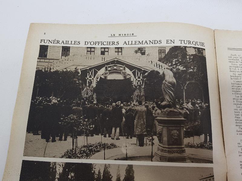 1. DÜNYA SAVAŞI DÖNEMİ 5 MART 1916 TARİHLİ LE MIROIR DERGİSİ: ÇANAKKALE CEPHESİ VE ERZURUM TRABZON RUS İŞGALİ