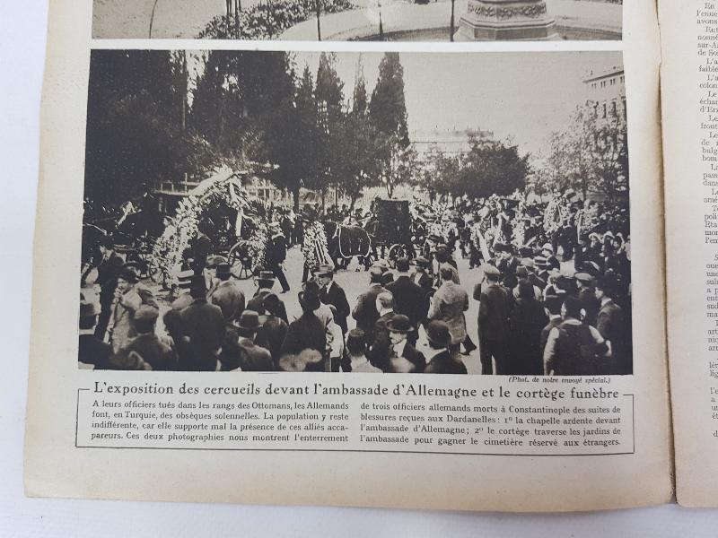 1. DÜNYA SAVAŞI DÖNEMİ 5 MART 1916 TARİHLİ LE MIROIR DERGİSİ: ÇANAKKALE CEPHESİ VE ERZURUM TRABZON RUS İŞGALİ