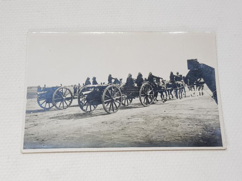 1. DÜNYA SAVAŞI DÖNEMİ BAĞDAT'TAKİ TÜRK TOPÇU BİRLİĞİ ORJİNAL FOTOĞRAF