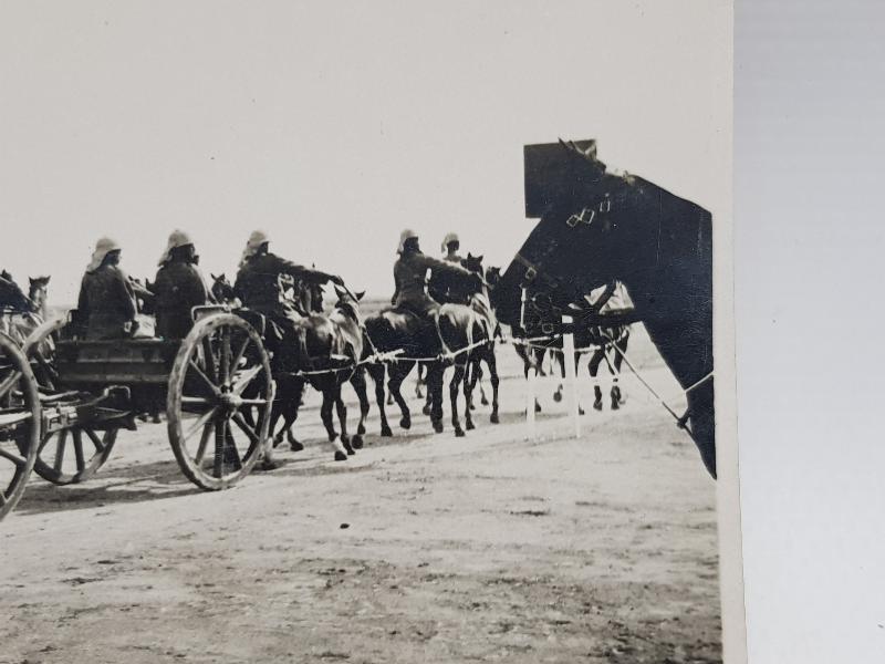 1. DÜNYA SAVAŞI DÖNEMİ BAĞDAT'TAKİ TÜRK TOPÇU BİRLİĞİ ORJİNAL FOTOĞRAF