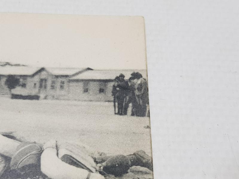 1. DÜNYA SAVAŞI OSMANLI ASKERLERİ YENİ SAVAŞ ELBİSELERİYLE ATIŞ TALİMİ YAPARKEN 