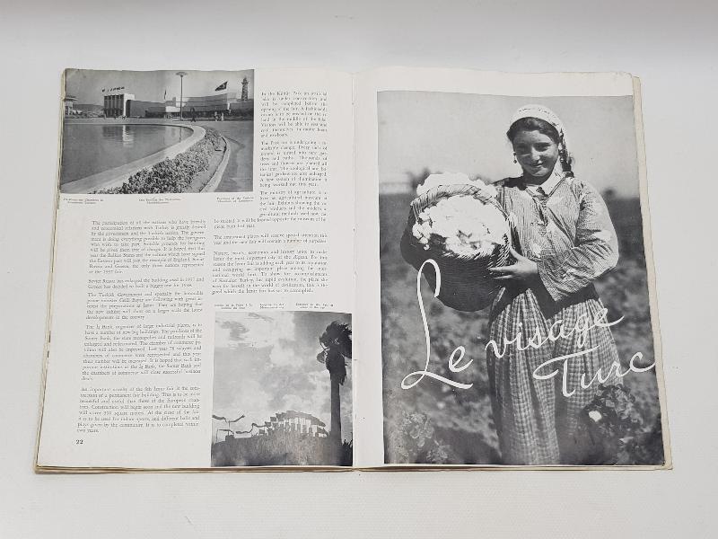 1938 TARİHLİ ÇOK NADİR LA TURQUIE KEMALISTE DERGİSİ 