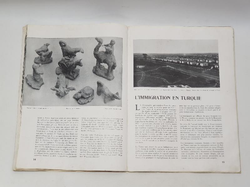 1938 TARİHLİ ÇOK NADİR LA TURQUIE KEMALISTE DERGİSİ 