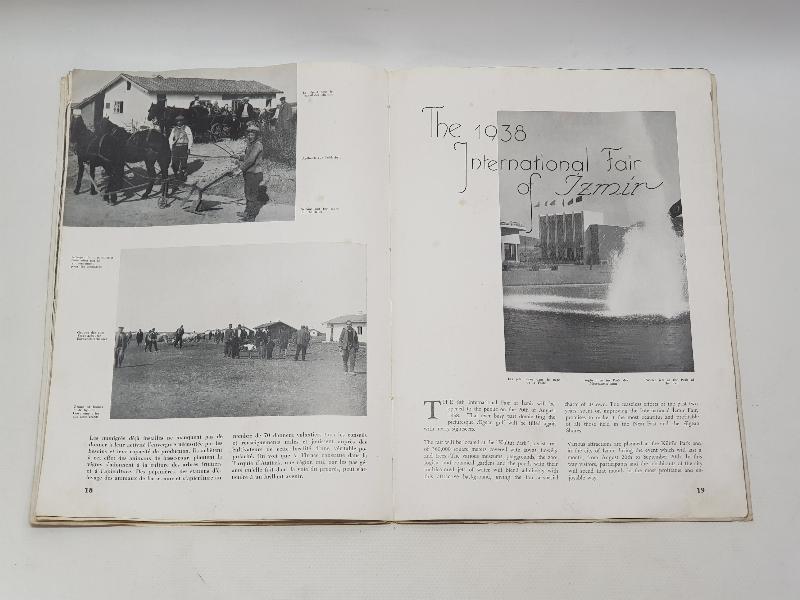 1938 TARİHLİ ÇOK NADİR LA TURQUIE KEMALISTE DERGİSİ 