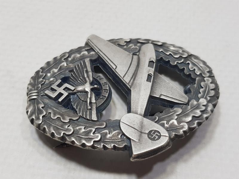 2. DÜNYA SAVAŞI NAZİ ALMAN HAVA KUVVETLERİ PİLOT BRÖVESİ 