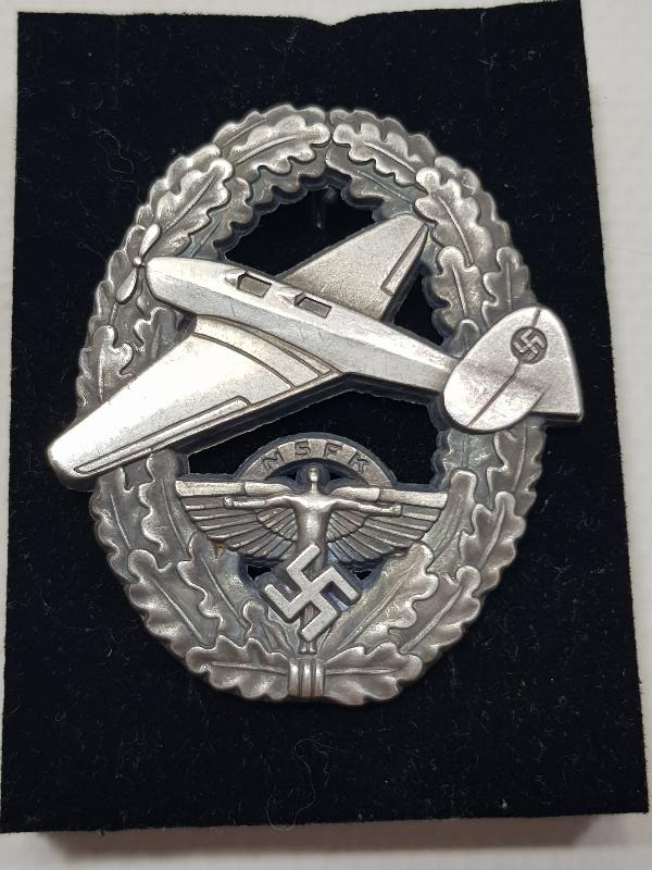 2. DÜNYA SAVAŞI NAZİ ALMAN HAVA KUVVETLERİ PİLOT BRÖVESİ 