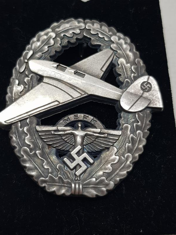 2. DÜNYA SAVAŞI NAZİ ALMAN HAVA KUVVETLERİ PİLOT BRÖVESİ 