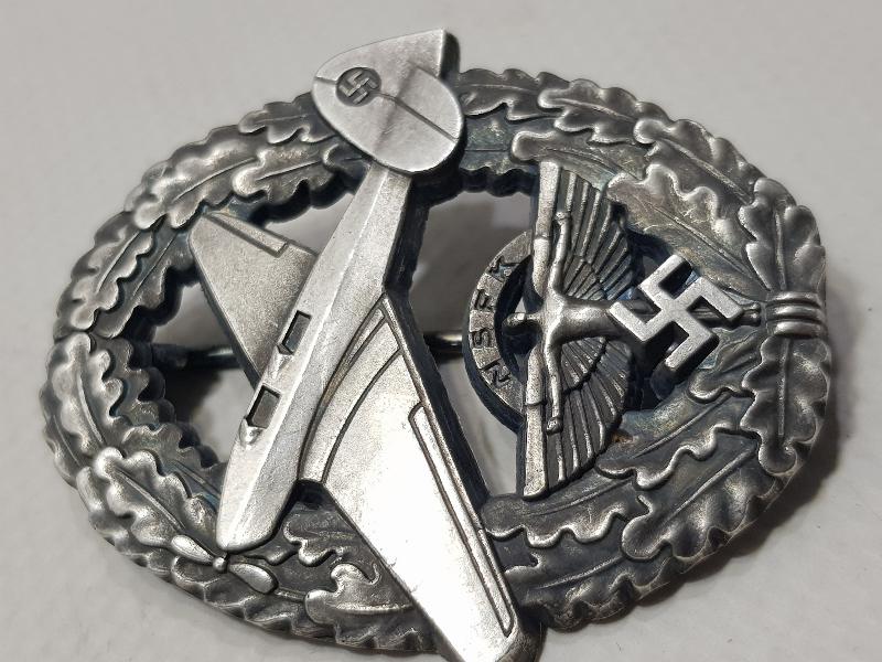 2. DÜNYA SAVAŞI NAZİ ALMAN HAVA KUVVETLERİ PİLOT BRÖVESİ 