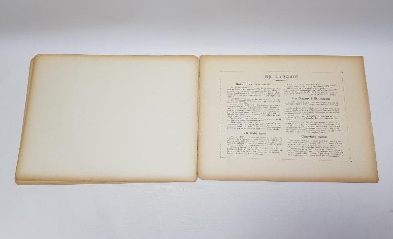 AUTOUR DU MONDE TURQUIE - OSMANLI SAYISI GRAVÜR ALBÜMÜ ÇOK NADİR