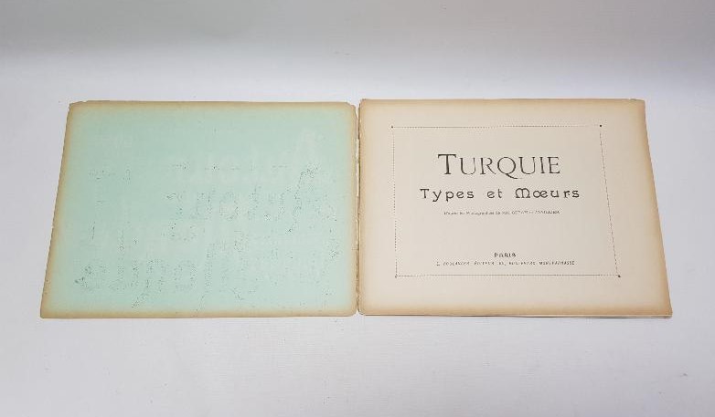 AUTOUR DU MONDE TURQUIE - OSMANLI SAYISI GRAVÜR ALBÜMÜ ÇOK NADİR