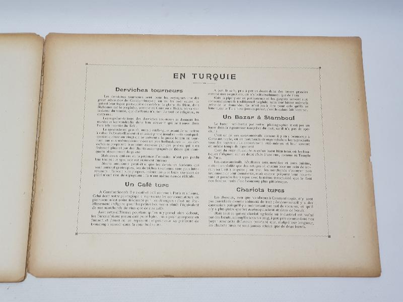 AUTOUR DU MONDE TURQUIE - OSMANLI SAYISI GRAVÜR ALBÜMÜ ÇOK NADİR