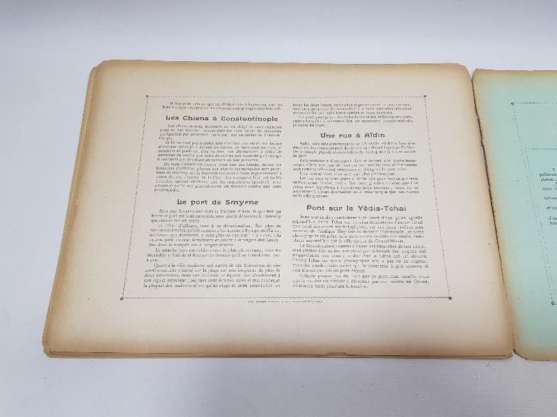 AUTOUR DU MONDE TURQUIE - OSMANLI SAYISI GRAVÜR ALBÜMÜ ÇOK NADİR