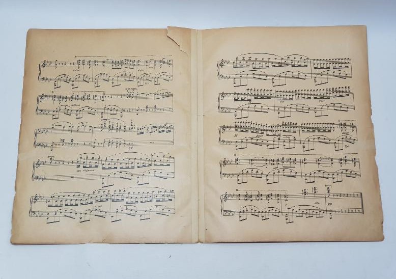 CONSTANTINOPLE C. GALOS LE LAC DE COME NOCTURNE PİYANO NOTA DERGİSİ