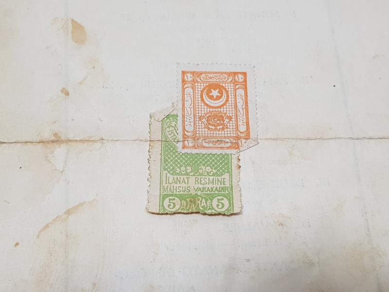 CUMHURİYET İLK DÖNEM İKİ ADET KONSER BİLETİ 