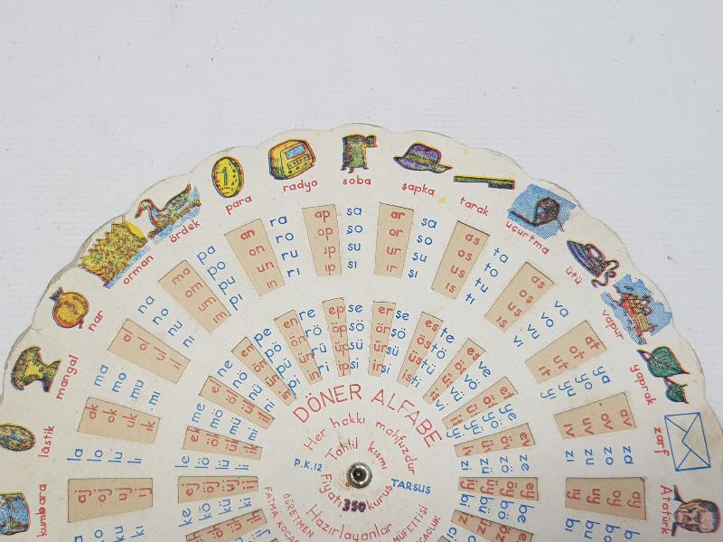 EĞİTİM TARİHİ: DÖNER ALFABE