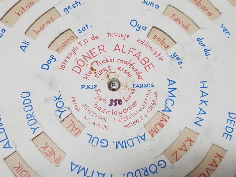 EĞİTİM TARİHİ: DÖNER ALFABE