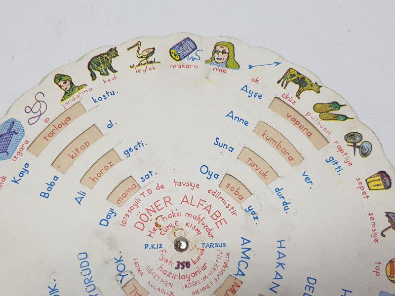 EĞİTİM TARİHİ: DÖNER ALFABE