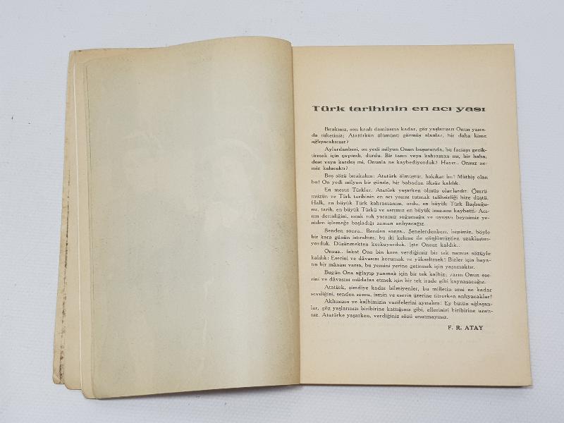 NADİR KİTAP: EN BÜYÜK KAYBIMIZ 10 İKİNCİTEŞRİN 1938