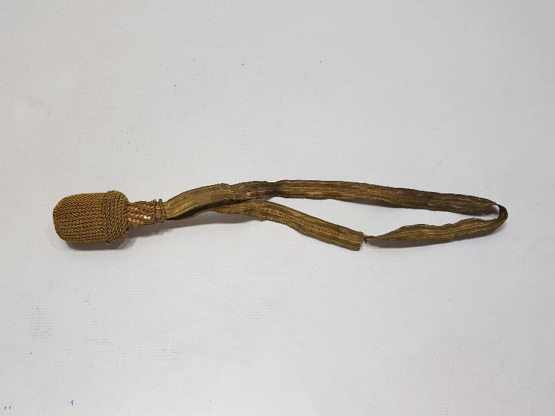 OSMANLI DÖNEMİ ALTIN SIRMA SUBAY KILIÇ PÜSKÜLÜ