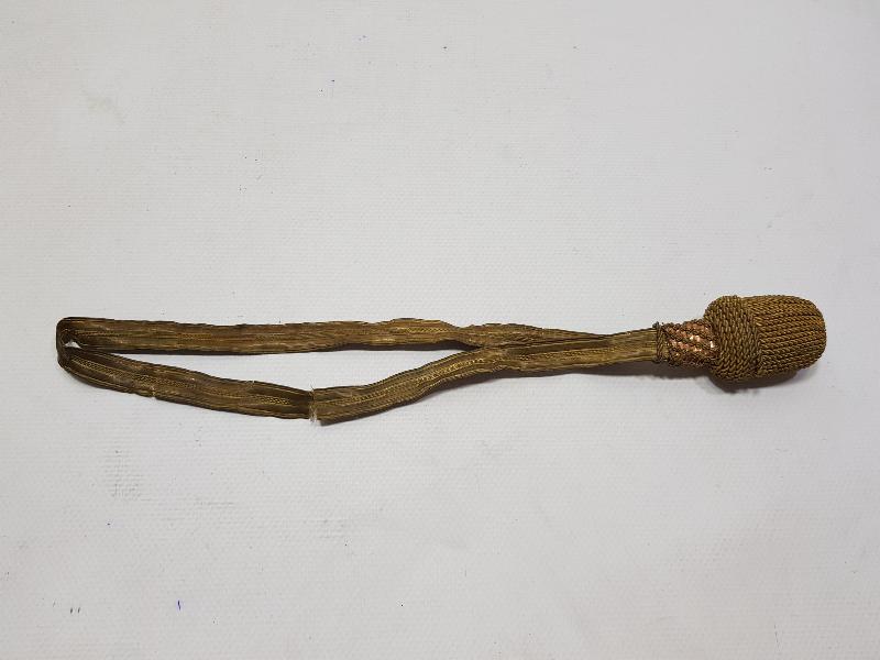 OSMANLI DÖNEMİ ALTIN SIRMA SUBAY KILIÇ PÜSKÜLÜ