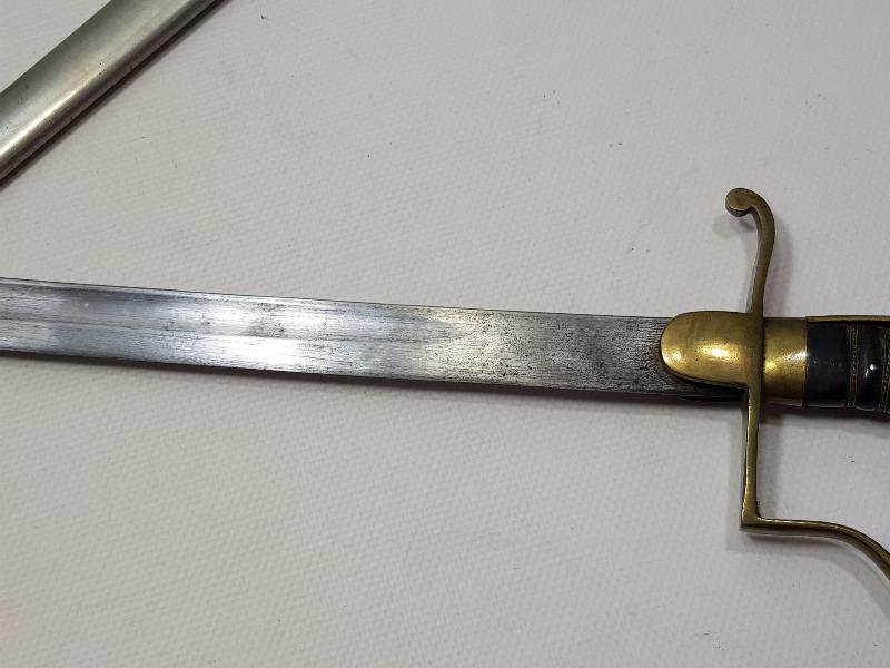 OSMANLI DÖNEMİ ÇOK NADİR TÜRK USTA DAMGALI SUBAY KILICI - İLK KEZ GÖRÜLMEKTEDİR.