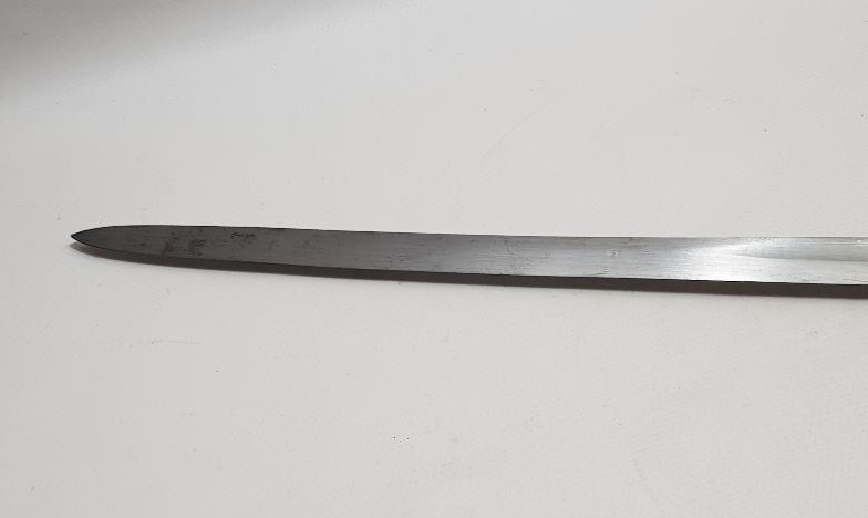 OSMANLI DÖNEMİ ÇOK NADİR TÜRK USTA DAMGALI SUBAY KILICI - İLK KEZ GÖRÜLMEKTEDİR.