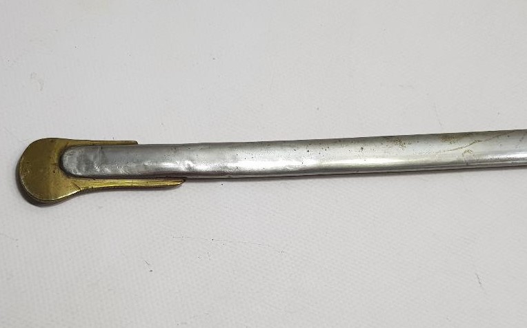 OSMANLI DÖNEMİ ÇOK NADİR TÜRK USTA DAMGALI SUBAY KILICI - İLK KEZ GÖRÜLMEKTEDİR.