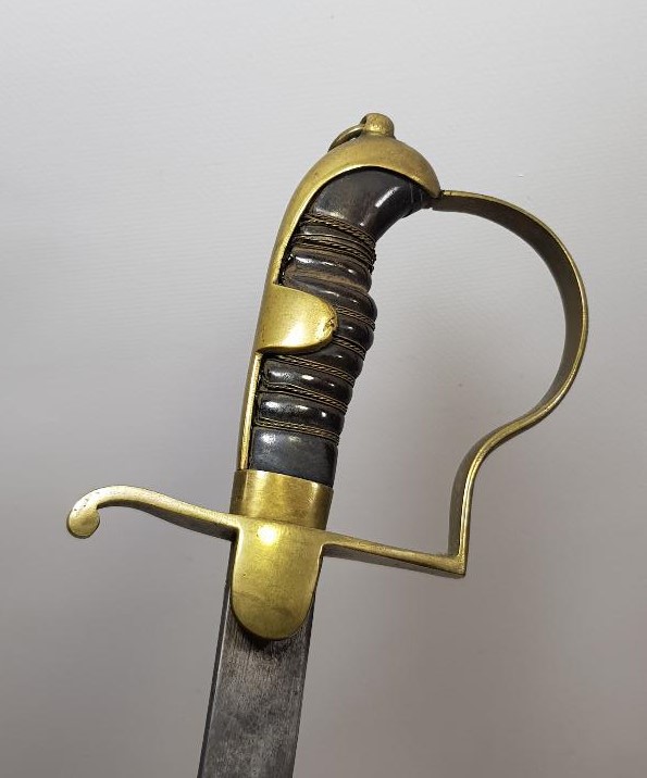 OSMANLI DÖNEMİ ÇOK NADİR TÜRK USTA DAMGALI SUBAY KILICI - İLK KEZ GÖRÜLMEKTEDİR.