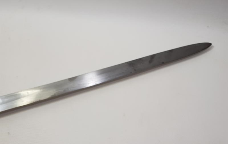 OSMANLI DÖNEMİ ÇOK NADİR TÜRK USTA DAMGALI SUBAY KILICI - İLK KEZ GÖRÜLMEKTEDİR.