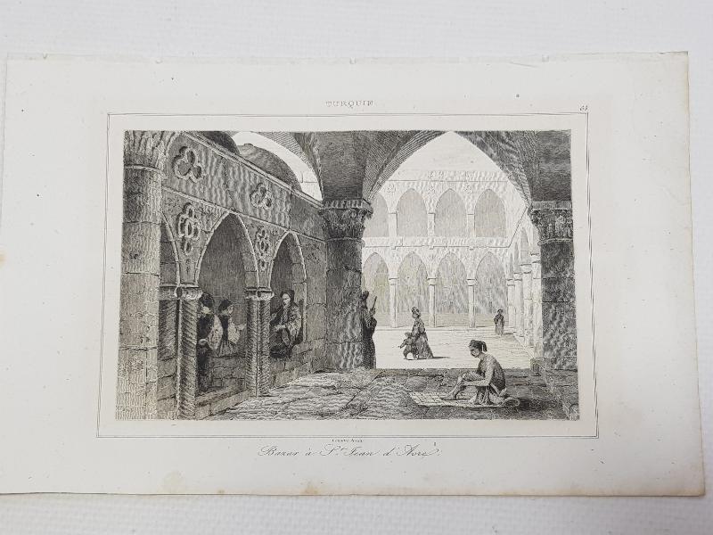 OSMANLI DÖNEMİ SELÇUK ST. JEAN KİLİSESİ GRAVÜRÜ