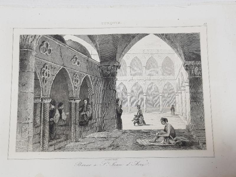 OSMANLI DÖNEMİ SELÇUK ST. JEAN KİLİSESİ GRAVÜRÜ