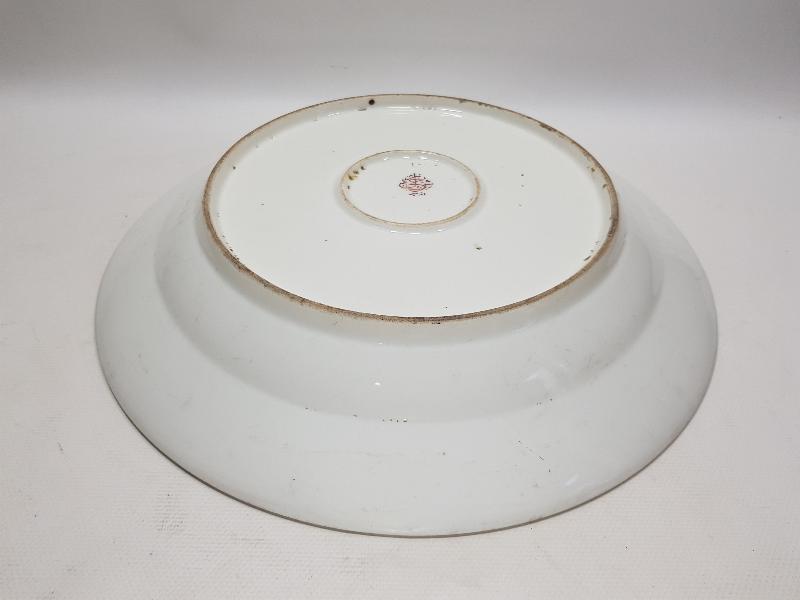 OSMANLI DÖNEMİ İZMİR'DE BİR OTELE AİT DEV BOY PORSELEN TABAK