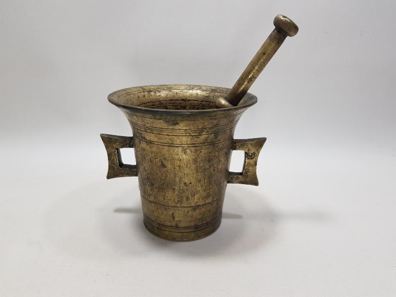 OSMANLI DÖNEMİ SELÇUKLU MODEL BÜYÜK BOY PİRİNÇ HAVAN