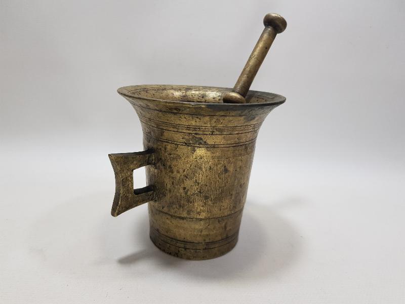 OSMANLI DÖNEMİ SELÇUKLU MODEL BÜYÜK BOY PİRİNÇ HAVAN