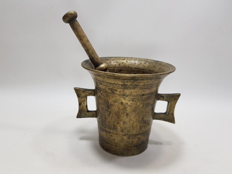 OSMANLI DÖNEMİ SELÇUKLU MODEL BÜYÜK BOY PİRİNÇ HAVAN