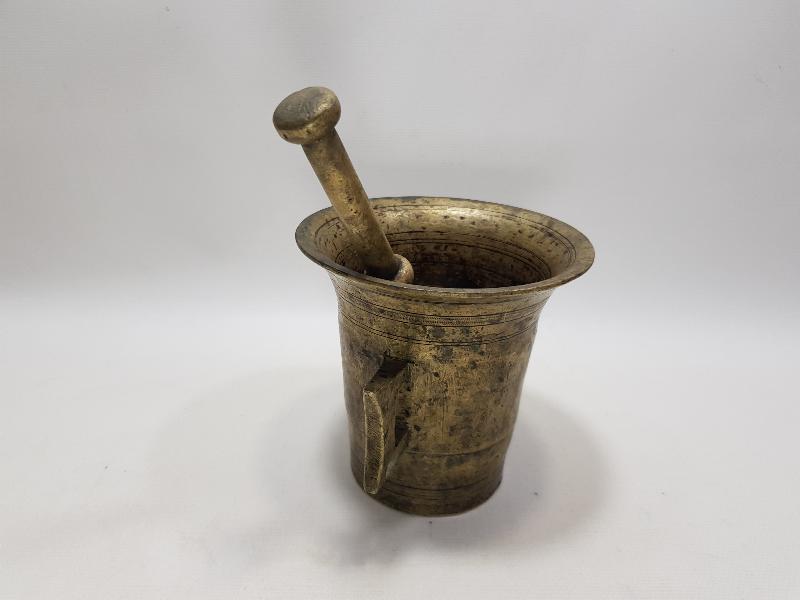 OSMANLI DÖNEMİ SELÇUKLU MODEL BÜYÜK BOY PİRİNÇ HAVAN