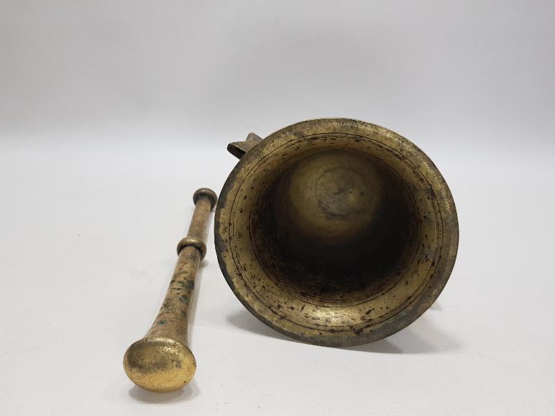 OSMANLI DÖNEMİ SELÇUKLU MODEL BÜYÜK BOY PİRİNÇ HAVAN