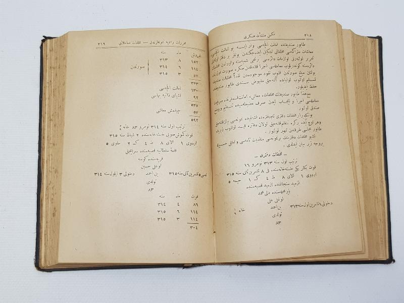 OSMANLICA KİTAP: ASKERİ YAZIŞMALAR