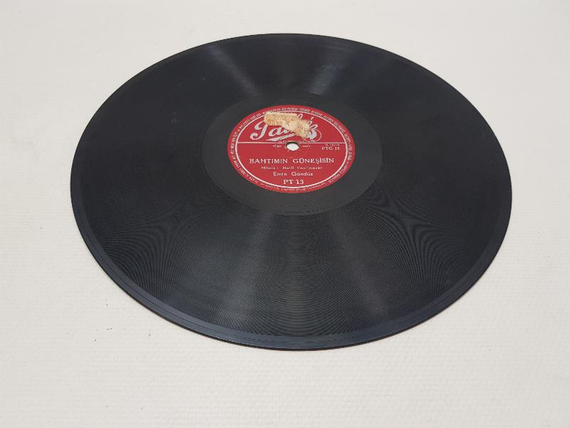 TAŞ PLAK: EMİN GÜNDÜZ - YEMENİ BAĞLAMIŞ KÖYLÜ GÜZELİ & BAHTIMIN GÜNEŞİSİN