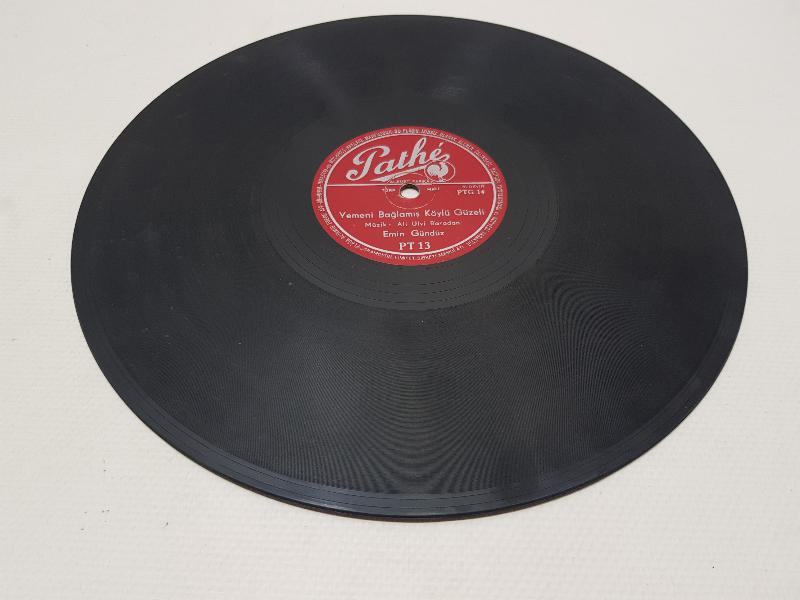 TAŞ PLAK: EMİN GÜNDÜZ - YEMENİ BAĞLAMIŞ KÖYLÜ GÜZELİ & BAHTIMIN GÜNEŞİSİN